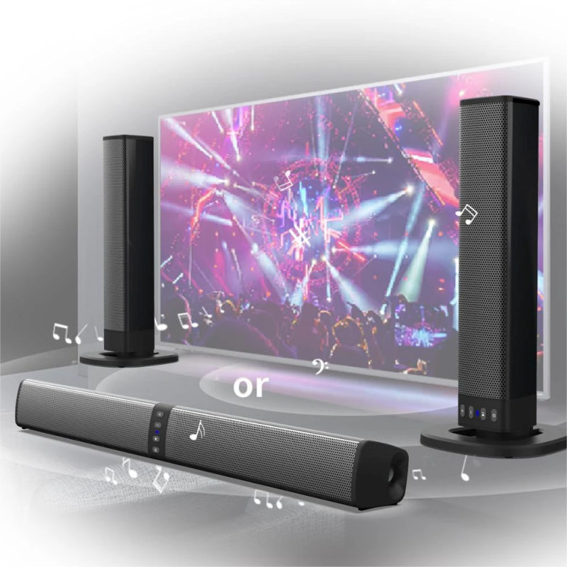 Home Cinema Audio System - Powerful Soundbar Sound Radio Blaster Bar