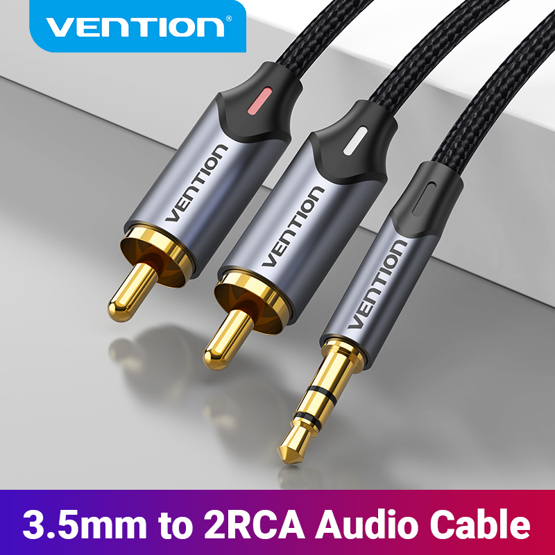 Home Cinema Choice - Vention RCA Cable 3.5mm to 2RCA