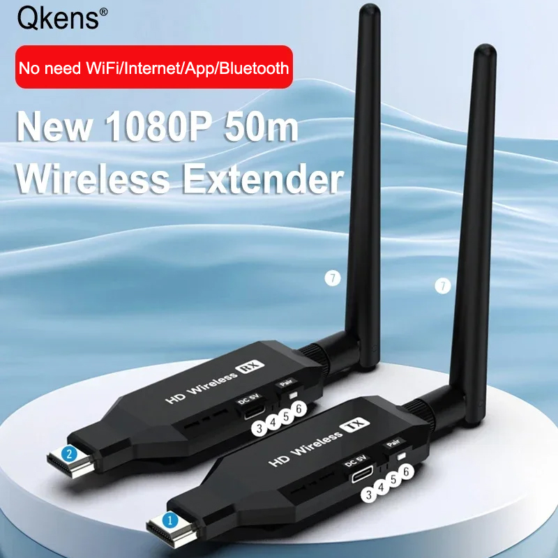 Home Cinema Pc - 1080p 50m Wireless Video Transmitter Receiver