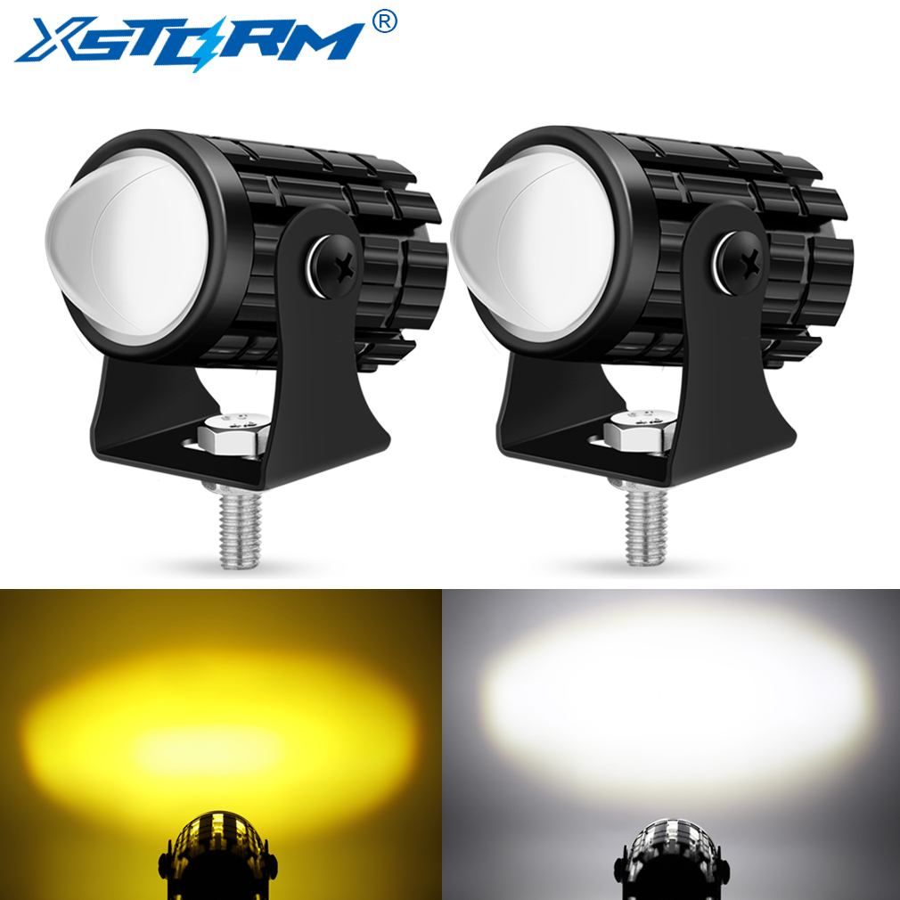 Projector Lamp Replacement - Universal Motorcycle LED Headlight Projector Lens