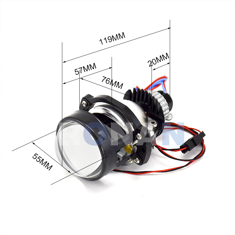 RONAN 2.0inch Mini Bi-Led Proj - огляд і ціна Projector Lamp Replacement