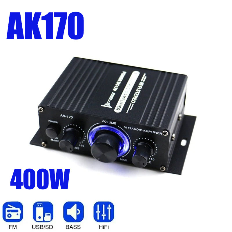AK170 Mini Digital Power Audio - огляд і ціна Home Cinema Audio System