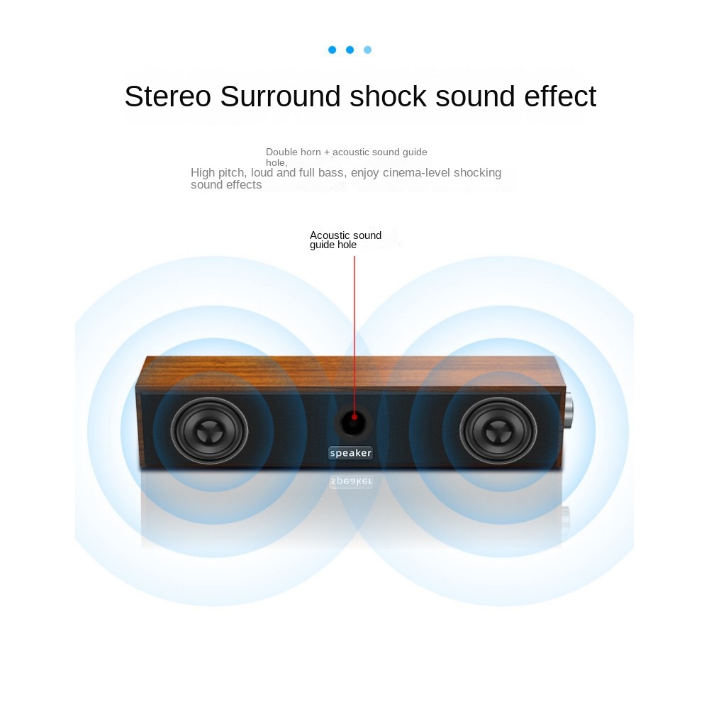 New Long Strip USB Wired Bluet - огляд і ціна Home Cinema Audio System