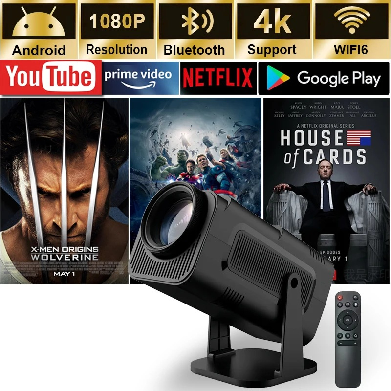 2025 4K Android 11 Projector N - огляд і ціна Home Cinema Mini