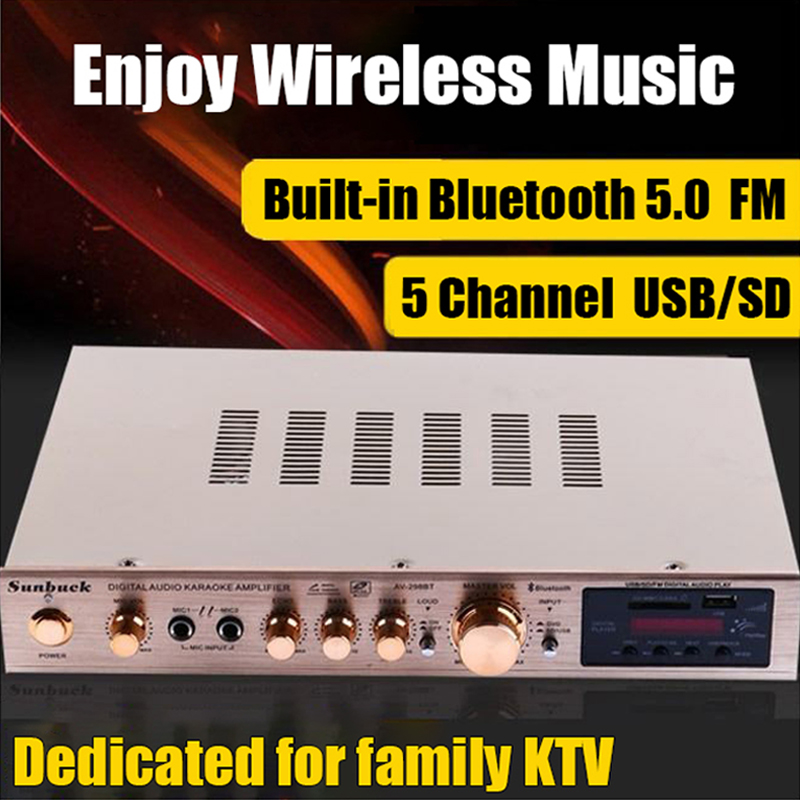 HiFi Digital Bluetooth Amplifi - огляд і ціна Home Cinema Receiver
