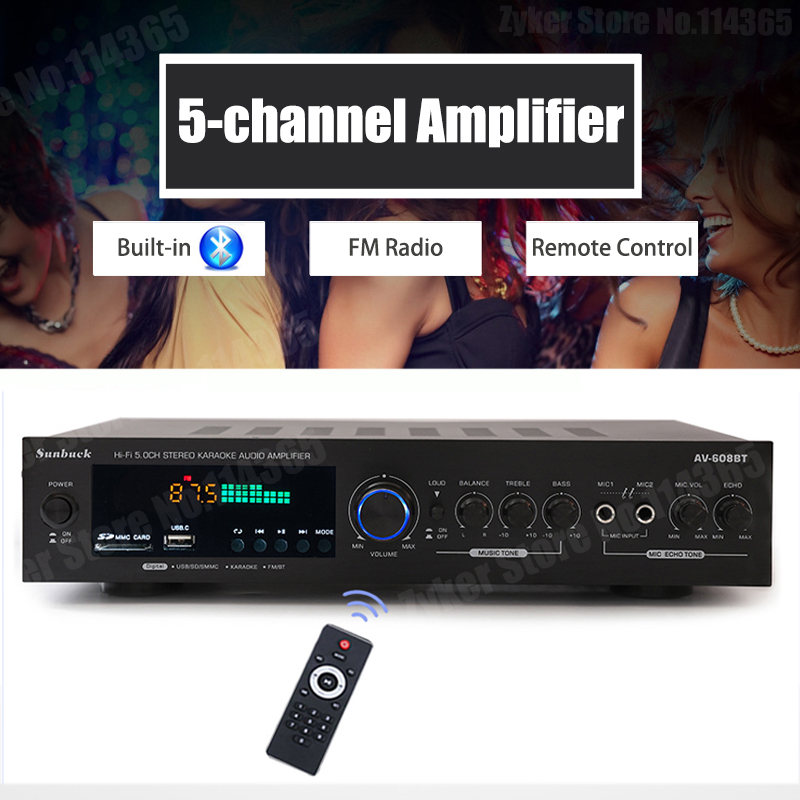 HiFi Digital Bluetooth Amplifi - огляд і ціна Home Cinema Receiver