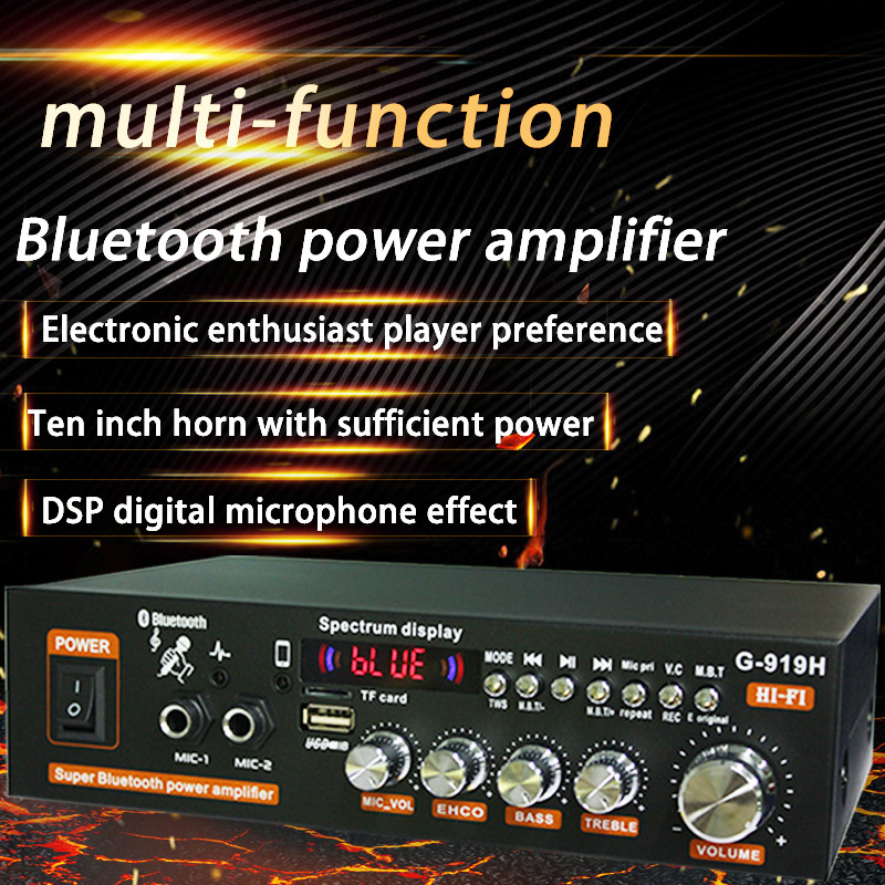 G-919H 1000W Home Power Amplif - огляд і ціна Home Cinema Audio System