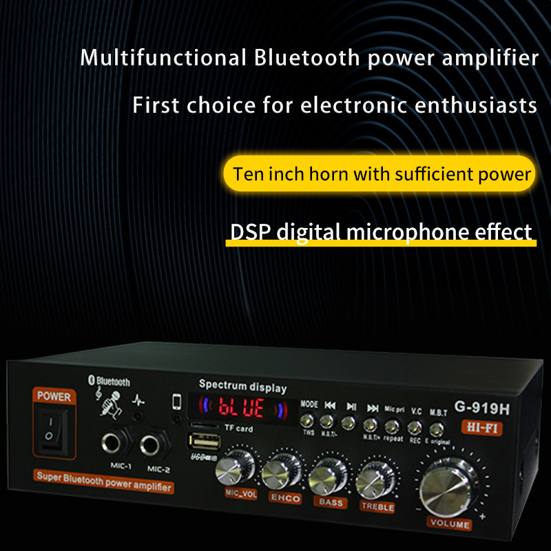 G-919H 1000W Home Power Amplif - огляд і ціна Home Cinema Audio System
