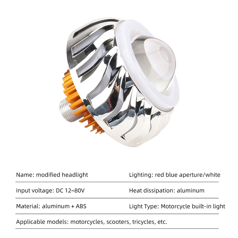 1pcs Car Motorcycle Headlight  - огляд і ціна Projector Lamp Replacement