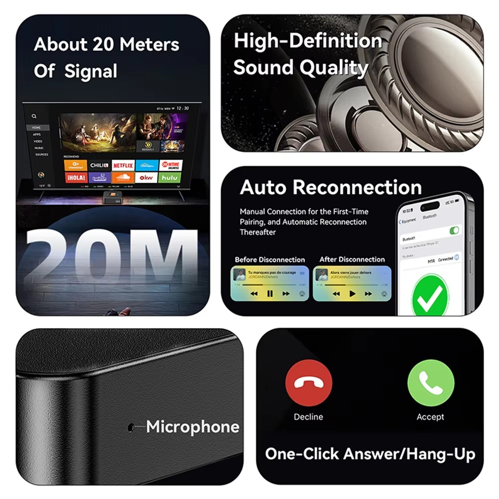 Bluetooth 6.0 Receiver 3.5mm A - огляд і ціна Home Cinema Receiver