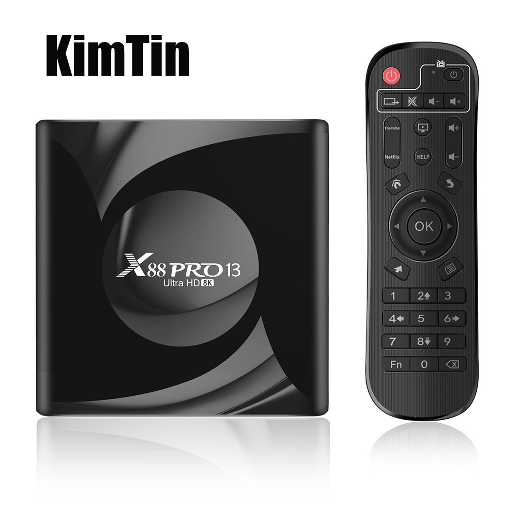 X88 Pro 13 4GB 64GB 32GB Smart - огляд і ціна Home Cinema Google