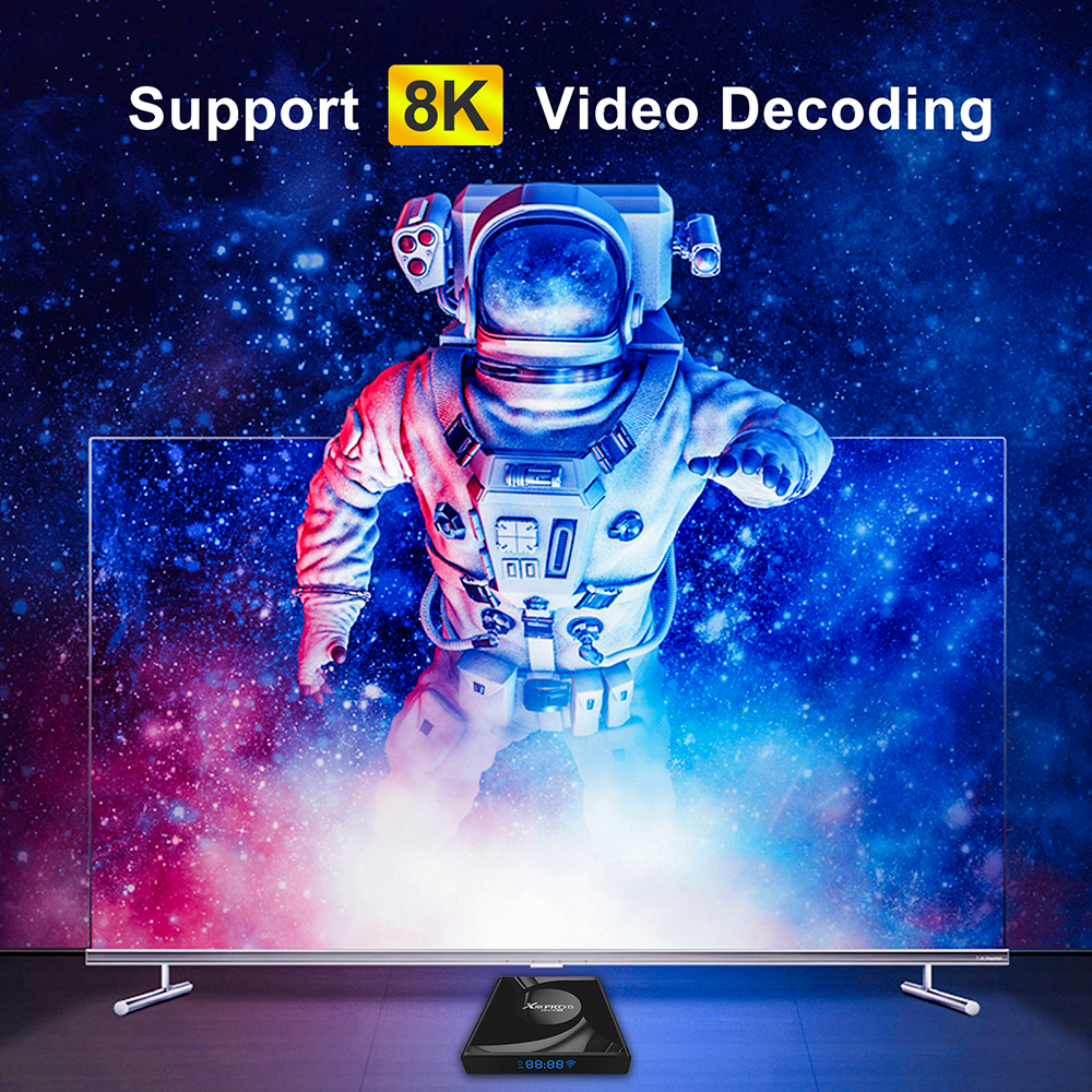 X88 Pro 13 4GB 64GB 32GB Smart - огляд і ціна Home Cinema Google