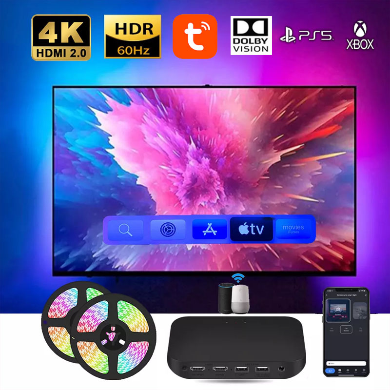 Smart Ambient TV Led Backlight - огляд і ціна Home Cinema Google