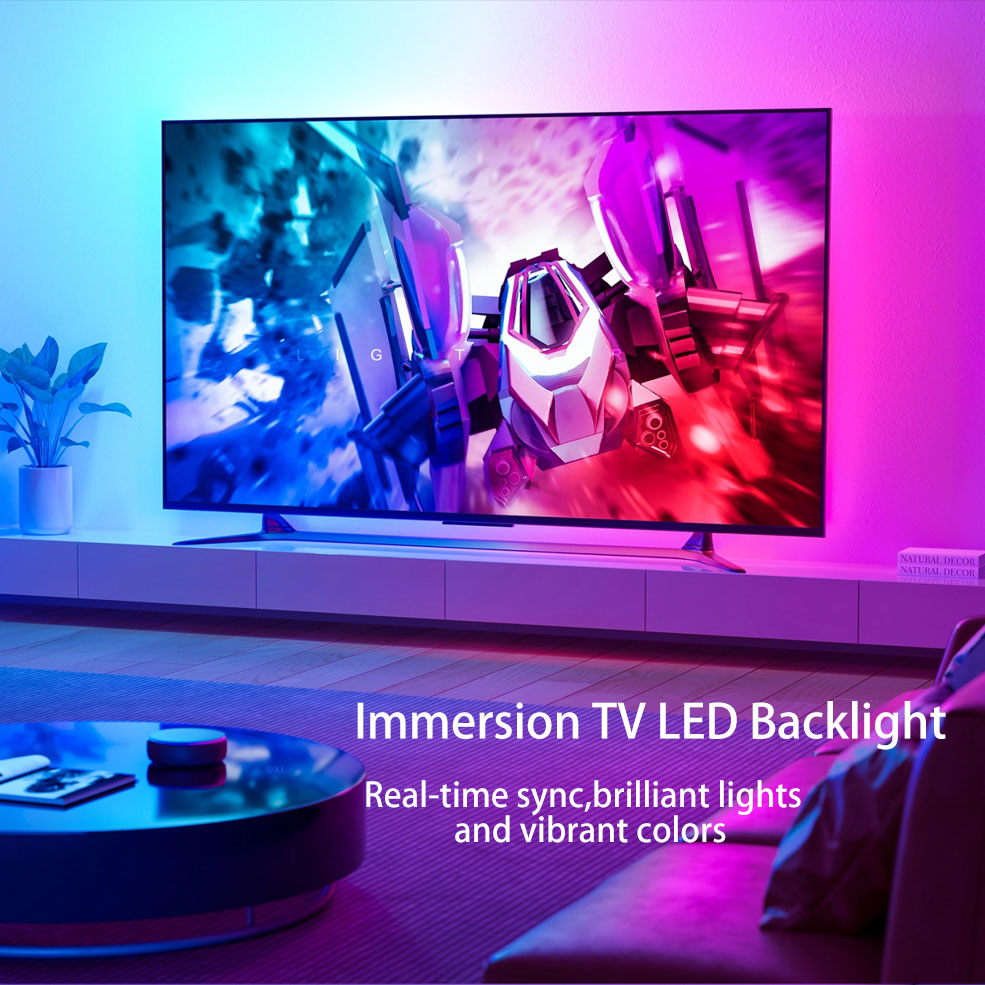 Smart Ambient TV Led Backlight - огляд і ціна Home Cinema Google