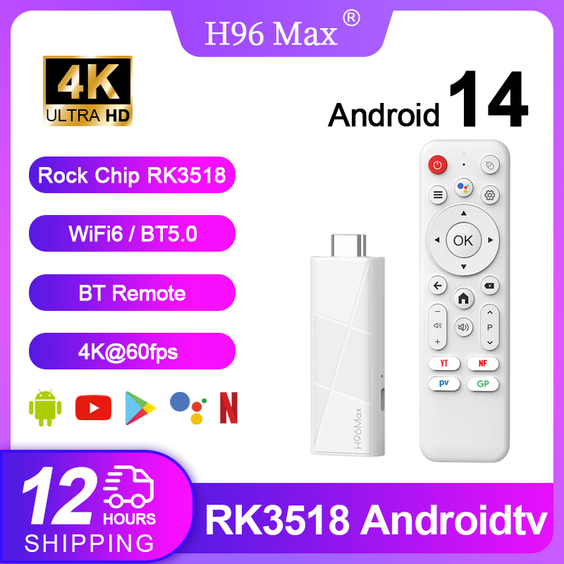 H96 MAX RK3518 Android14 Smart - огляд і ціна Home Cinema Google