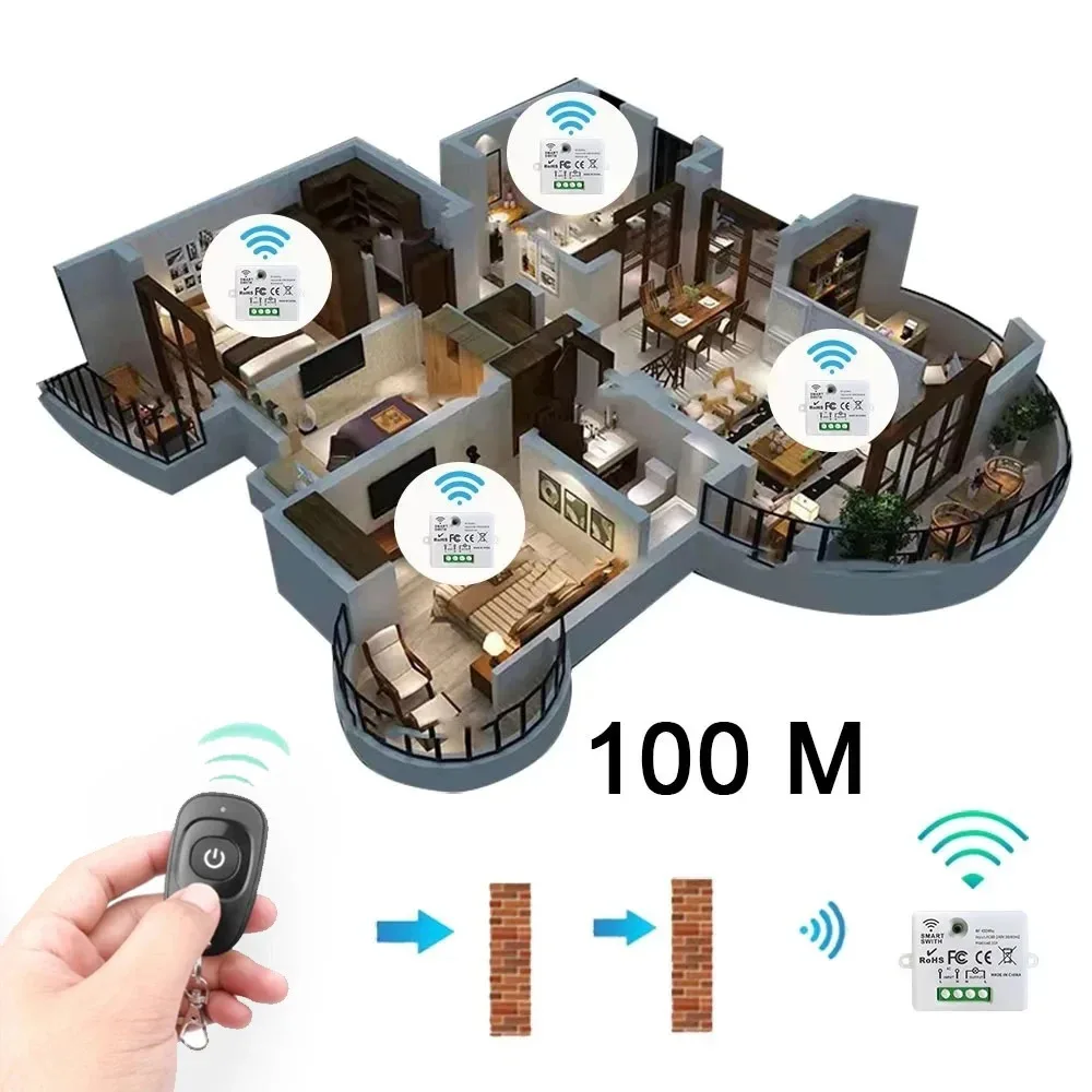 433Mhz Universal Wireless Remo - огляд і ціна Home Cinema Receiver