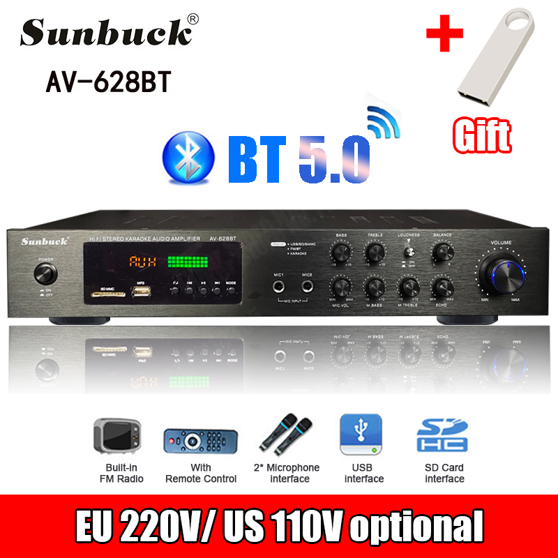 110/220V 2000W Bluetooth Power - огляд і ціна Home Cinema Receiver