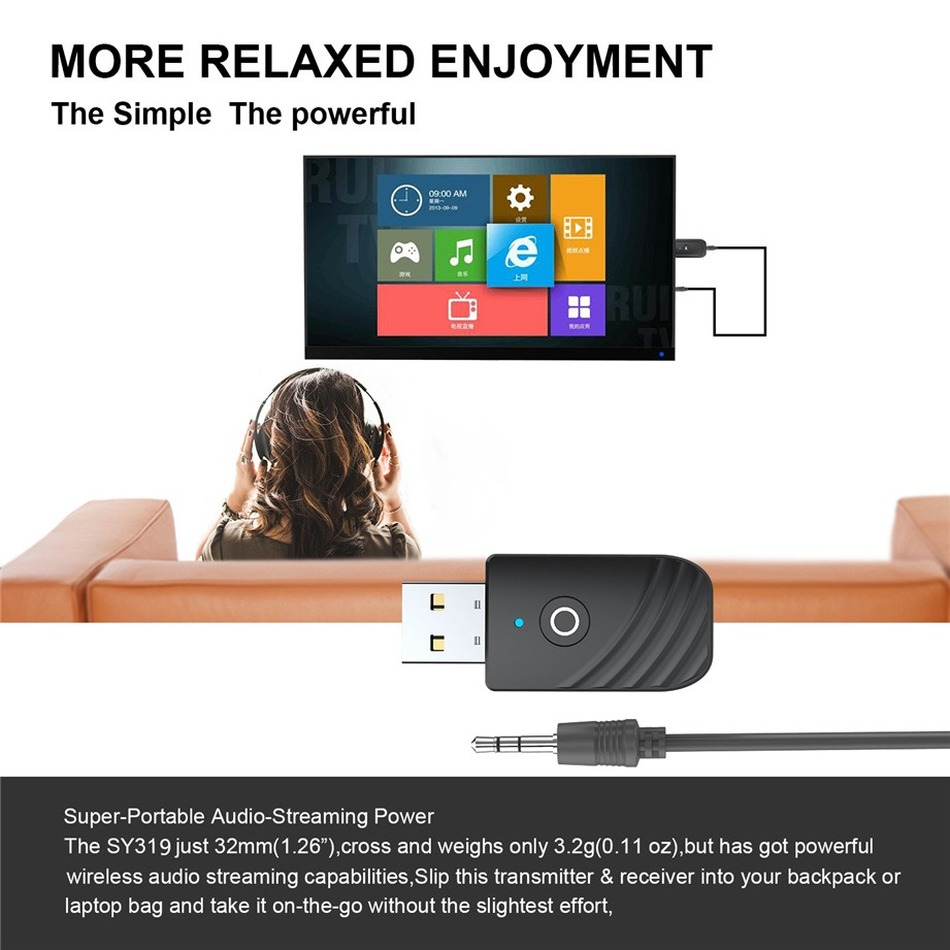 BT 3 in 1 Wireless USB Bluetoo - огляд і ціна Home Cinema Receiver