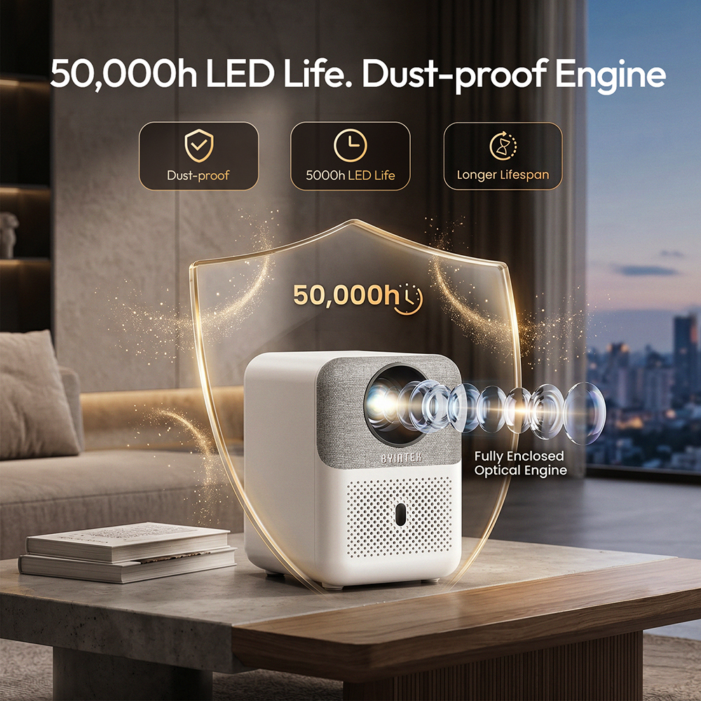 BYINTEK Full HD Mini Projector - огляд і ціна Home Cinema Mini