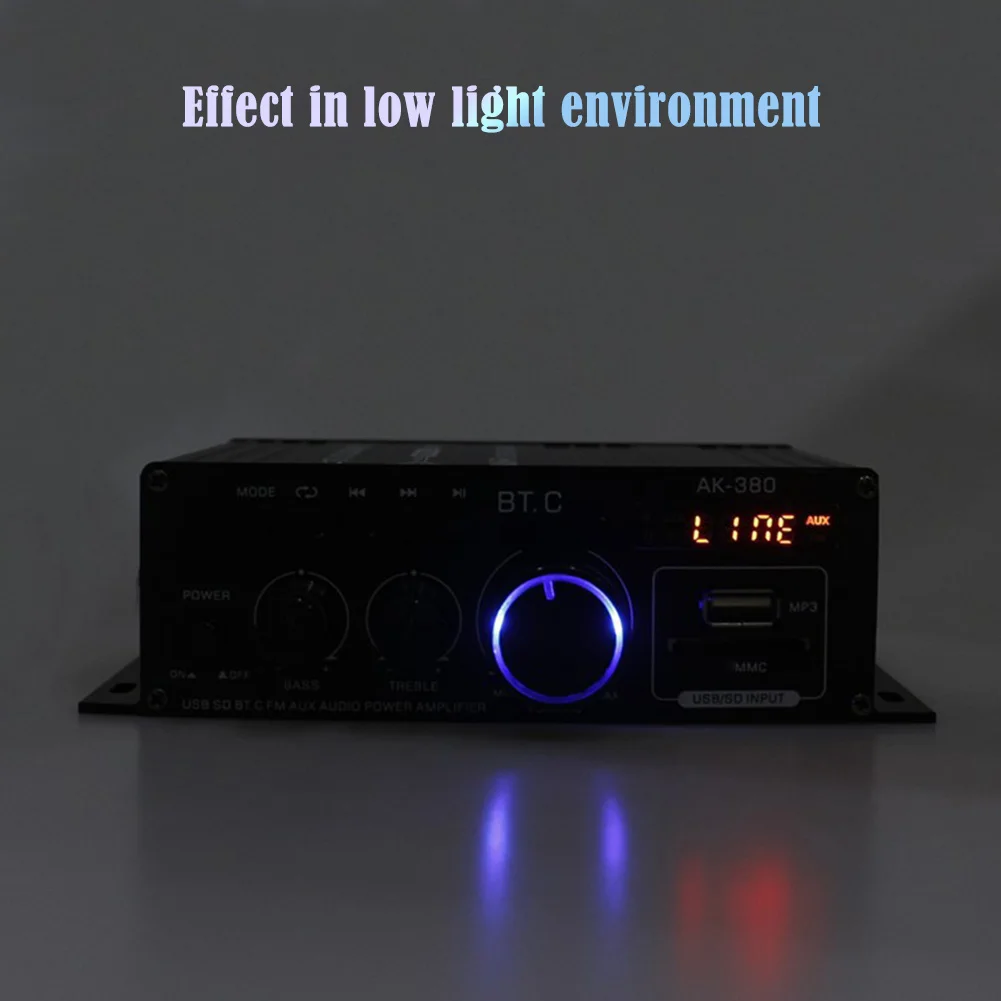 AK-380 800W Home Car Power Amp - огляд і ціна Home Cinema Audio System