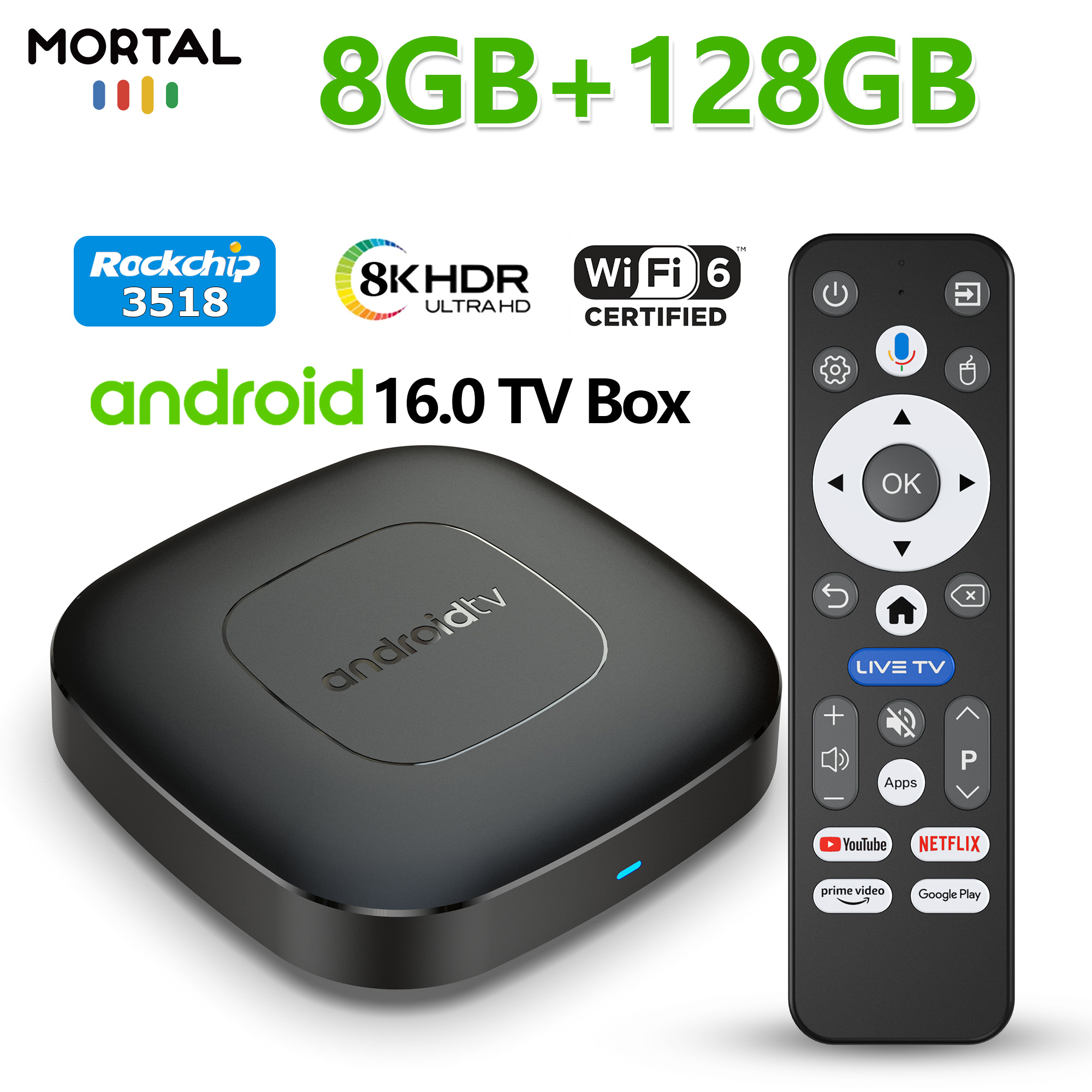 2026 Smart Android 16 TV Box T - огляд і ціна Home Cinema Google