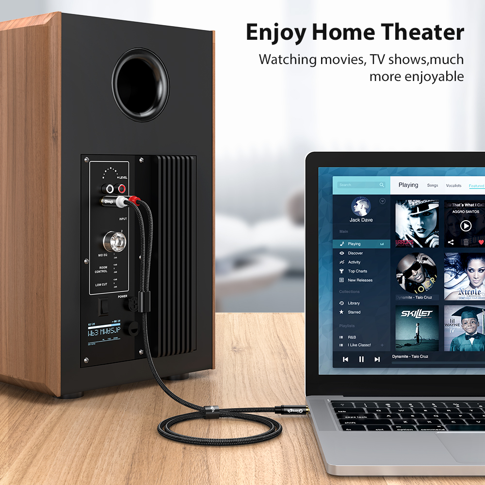 Elough RCA Cable AUX RCA Speak - огляд і ціна Home Cinema Choice