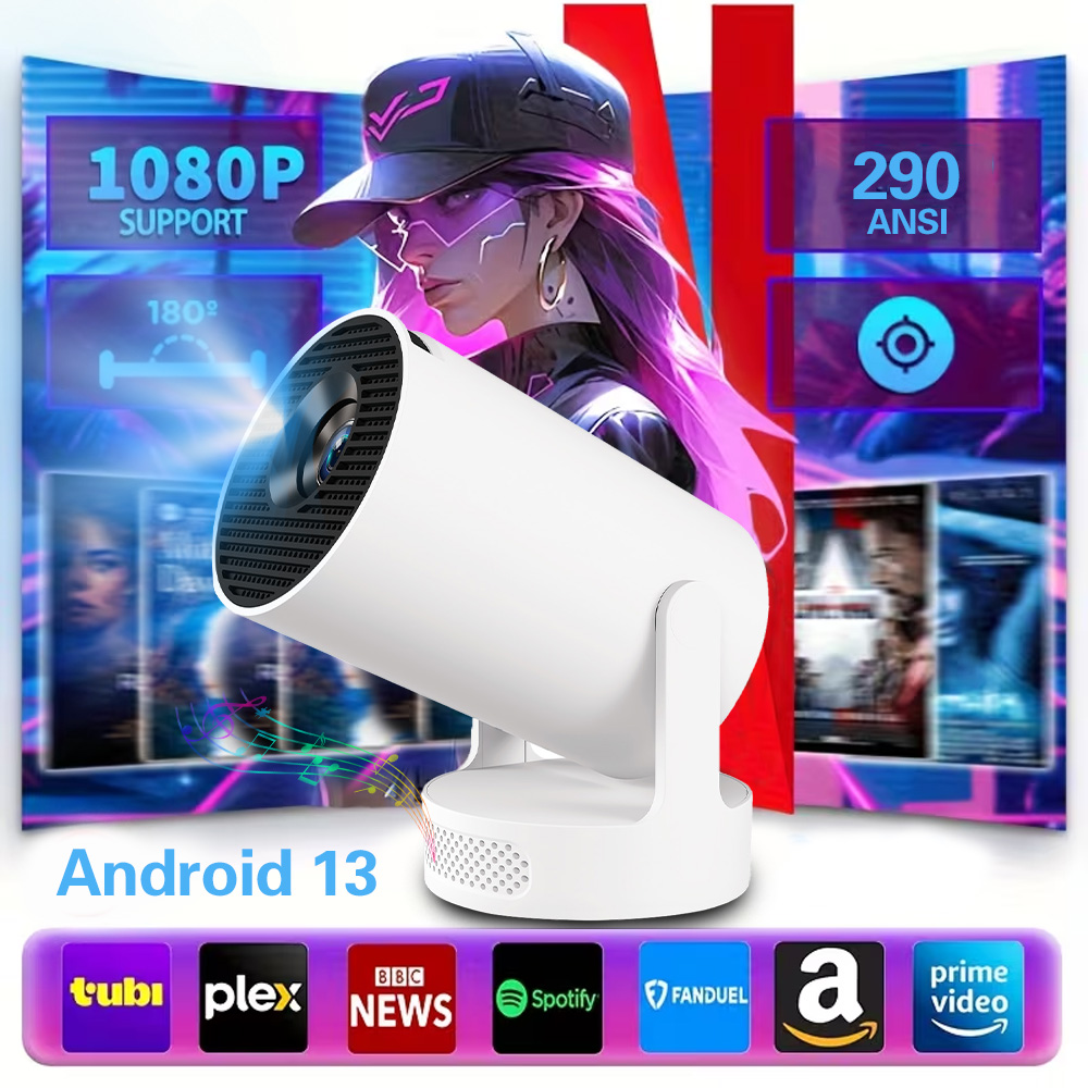 2025 Projector HY300 UItra 8K  - огляд і ціна Home Cinema Mini