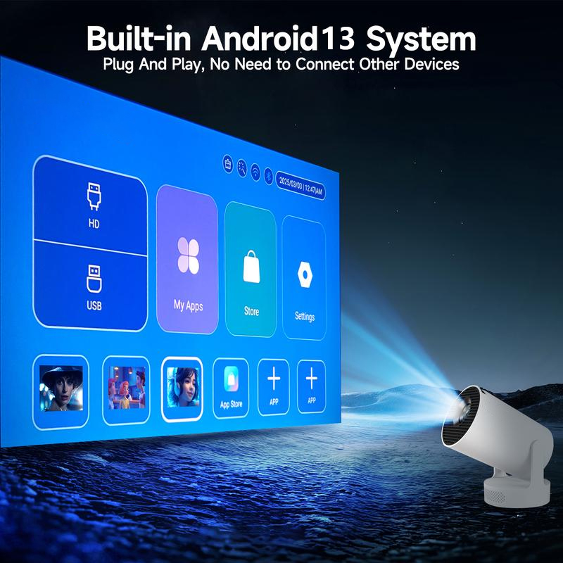 2025 Projector HY300 UItra 8K  - огляд і ціна Home Cinema Mini