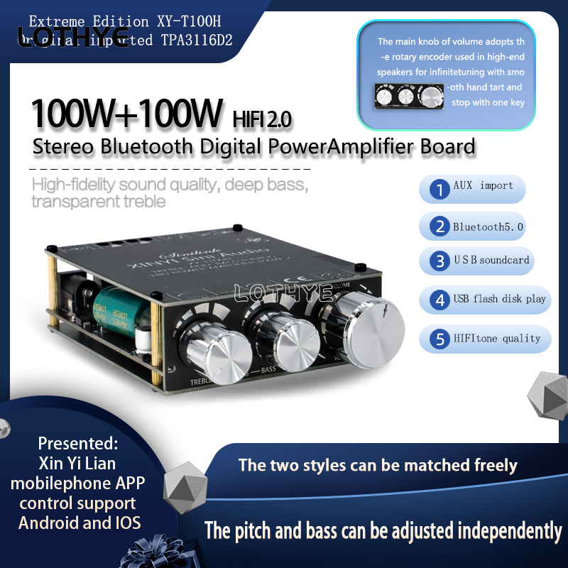 100w+100w Bluetooth 5.0 Power  - огляд і ціна Home Cinema Choice