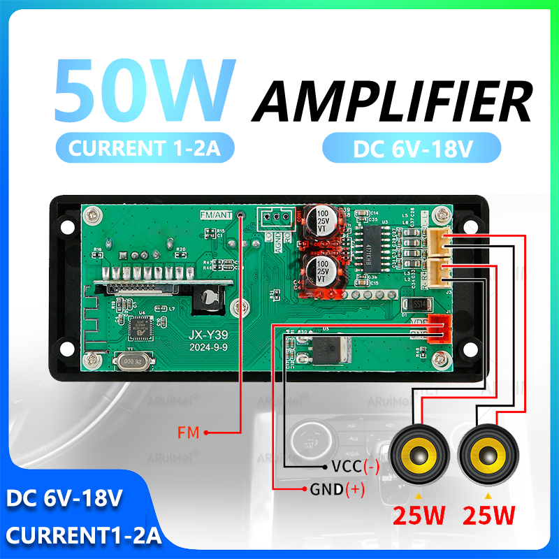 2*25W Bluetooth Amplifier Kit  - огляд і ціна Home Cinema Pc
