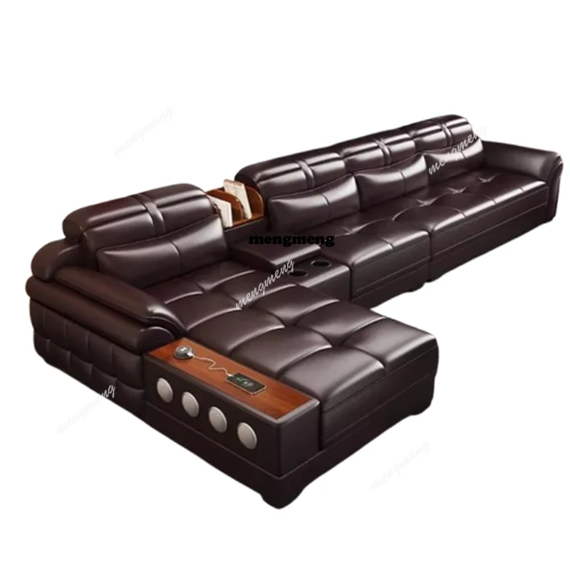 Genuine Leather Small Apartmen - огляд і ціна Home Cinema In Small Room