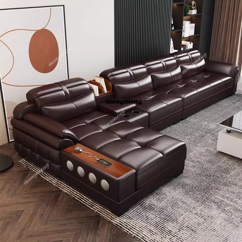 Genuine Leather Small Apartmen - огляд і ціна Home Cinema In Small Room