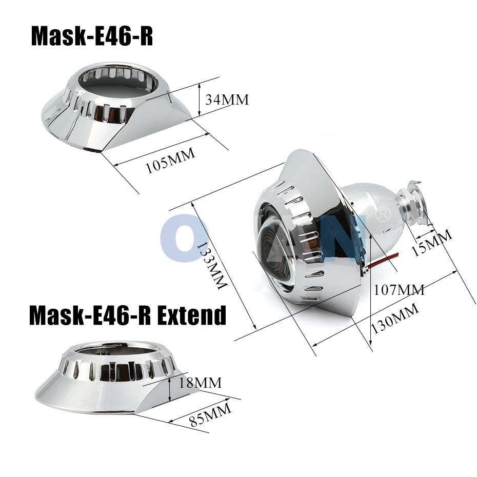2.5inch Bi Xenon Projector HID - огляд і ціна Projector Lamp Replacement