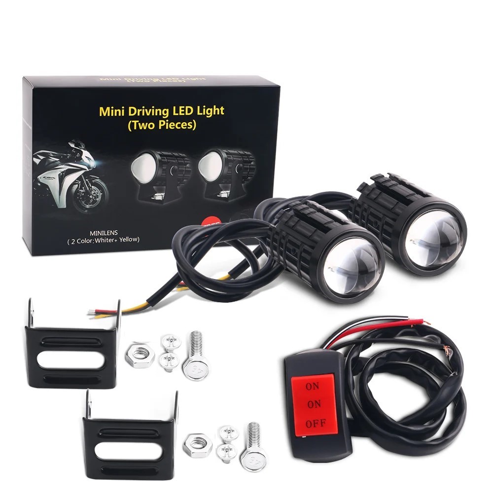 Universal Motorcycle LED Headl - огляд і ціна Projector Lamp Replacement