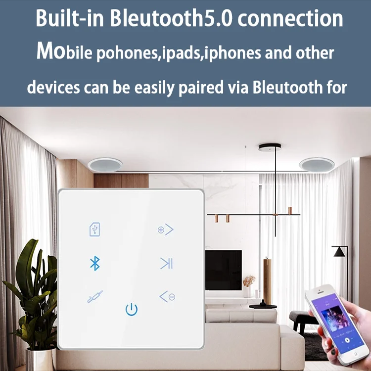 Bluetooth Wall Amplifier Home  - огляд і ціна Home Cinema Audio System