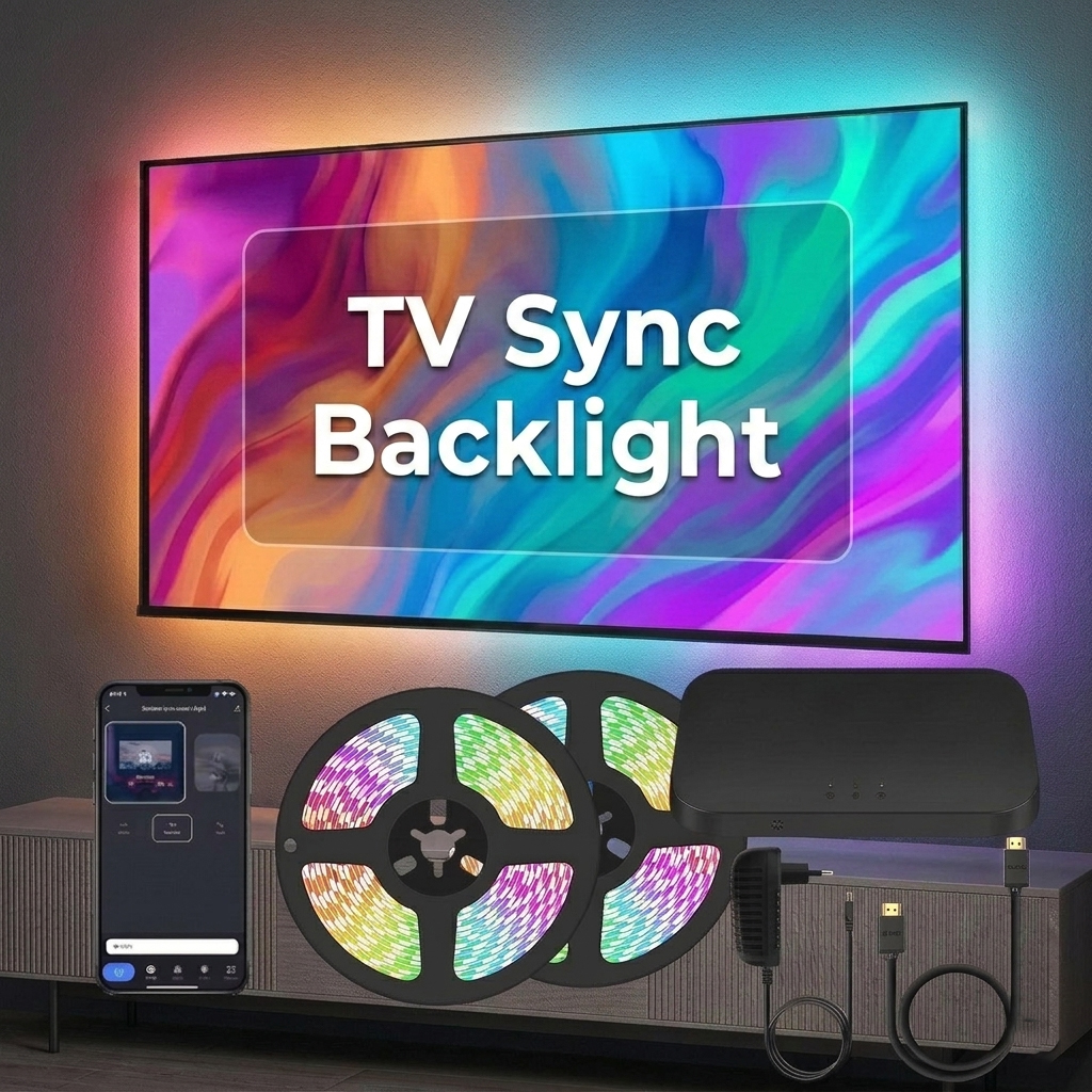 Smart Ambient TV Led Backlight - огляд і ціна Home Cinema Google