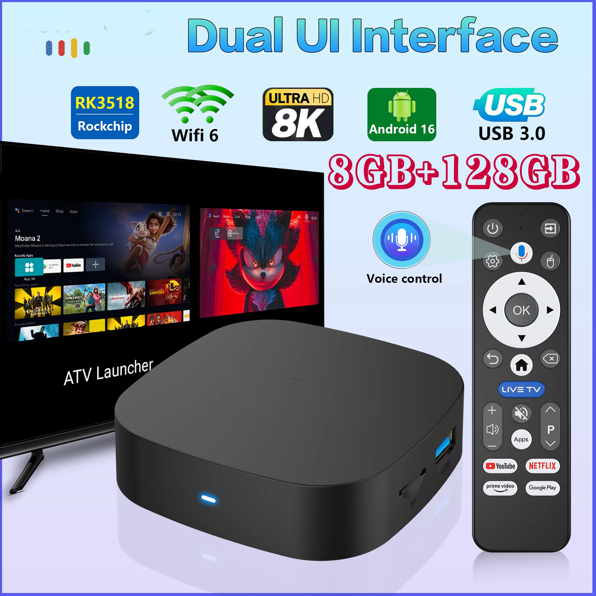 New 2026 Smart TV Box H96 MAX  - огляд і ціна Home Cinema Google