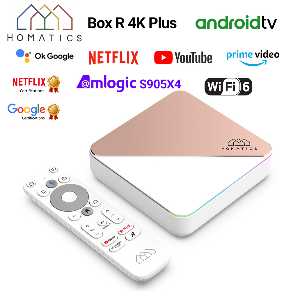 HOMATICS Box R 4K Plus TV Box  - огляд і ціна Home Cinema Google