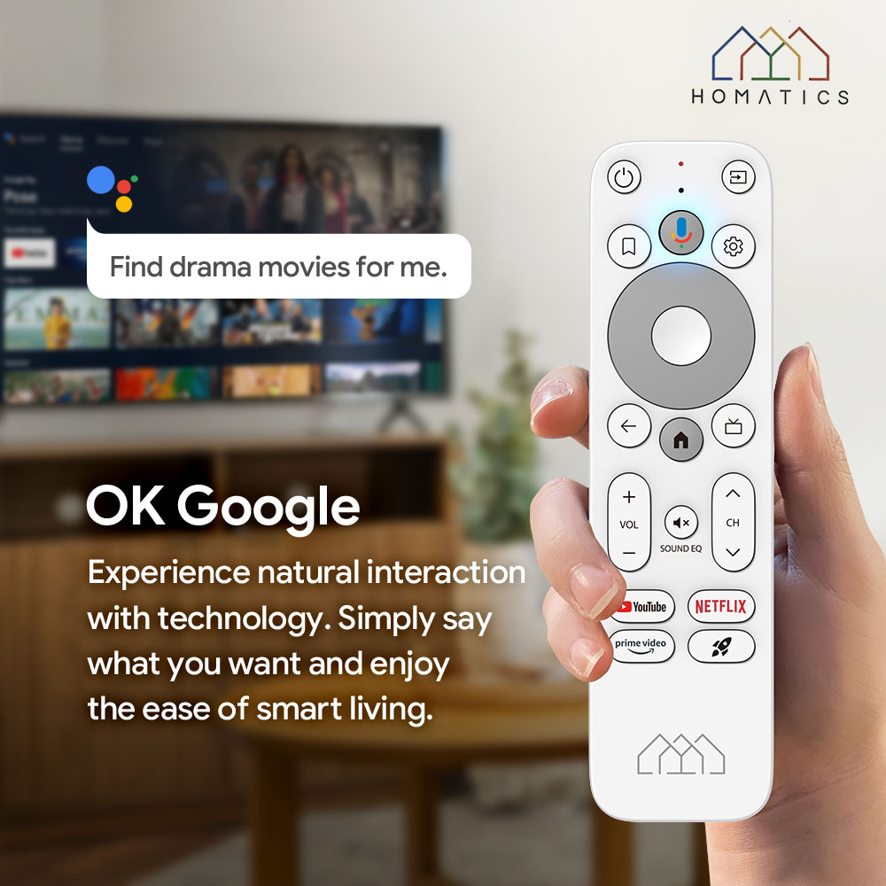 HOMATICS Box R 4K Plus TV Box  - огляд і ціна Home Cinema Google