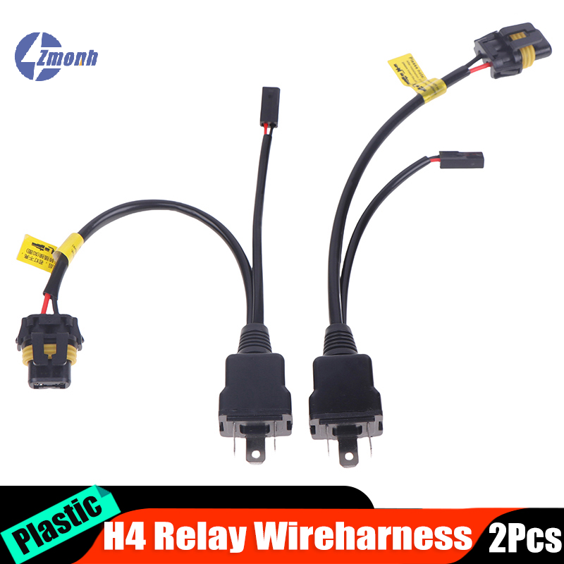 New！2pcs H4 Relay Wireharness  - огляд і ціна Projector Lamp Replacement