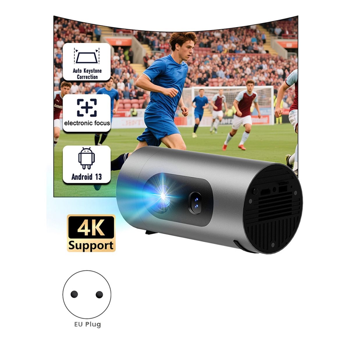 A73T Q8 Mini Android 13 WIFI 6 - огляд і ціна Home Cinema Mini