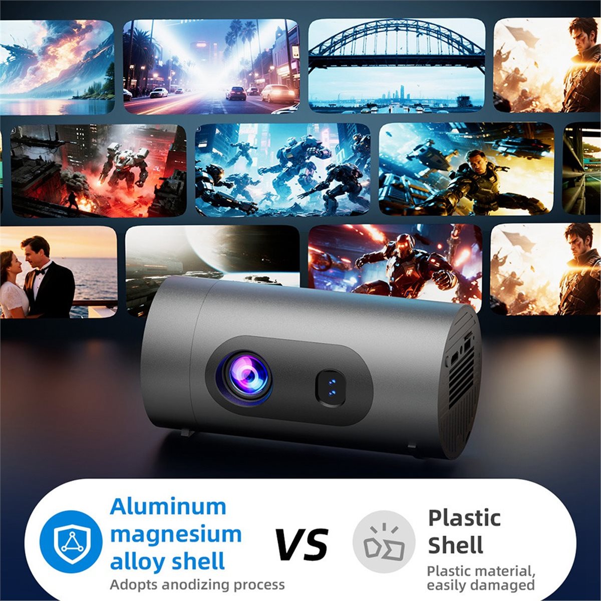 A73T Q8 Mini Android 13 WIFI 6 - огляд і ціна Home Cinema Mini