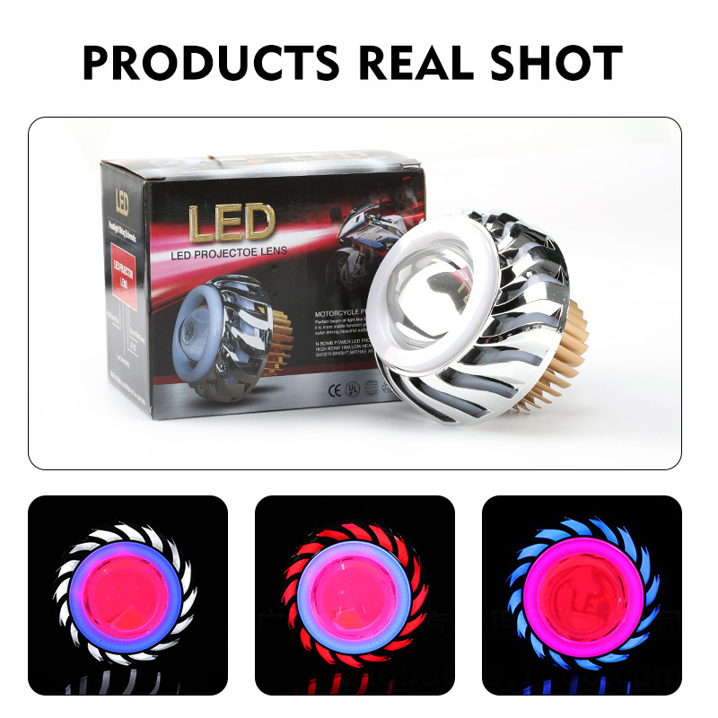 Multi Color Halo LED Motorcycl - огляд і ціна Projector Lamp Replacement