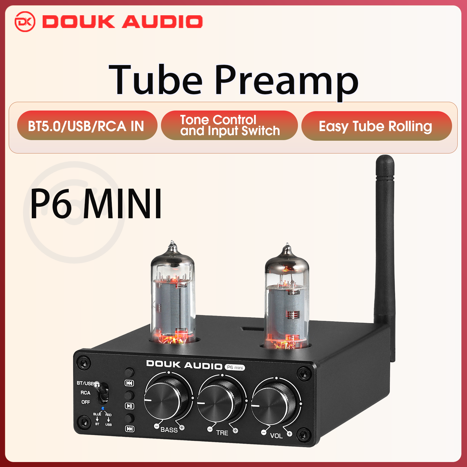 Douk Audio HiFi Bluetooth 5.0  - огляд і ціна Home Cinema Receiver