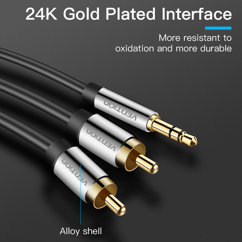 Vention RCA Cable 3.5 to 2rca  - огляд і ціна Home Cinema Choice