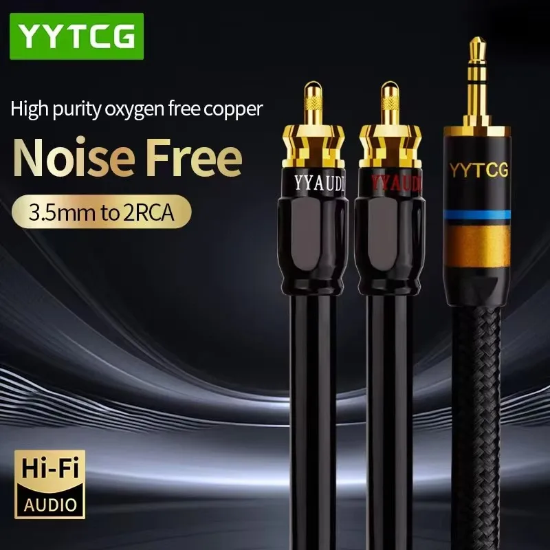 3.5mm to 2RCA Audio Cable HiFi - огляд і ціна Home Cinema Choice