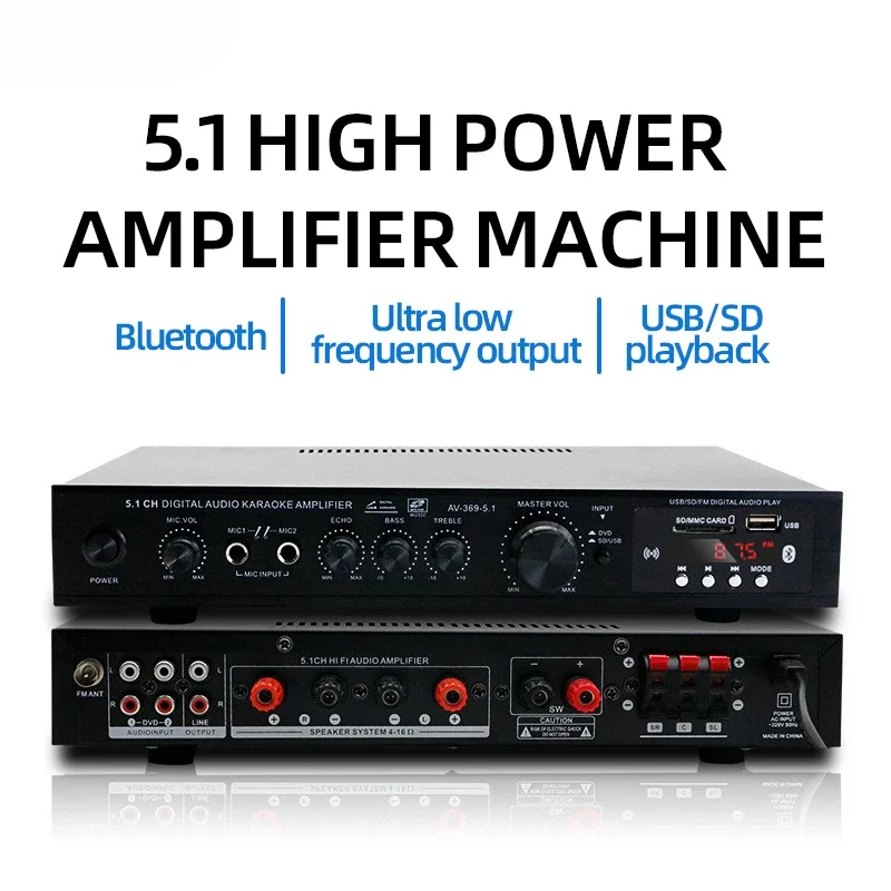 AV-369BT Bluetooth 5.1 Sound S - огляд і ціна Home Cinema Receiver
